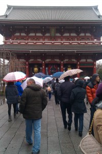 Main Temple seem from the shopping districts.